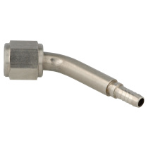 Krimp Slanganslutning Hona Konkav 45° AN4 QSP Products